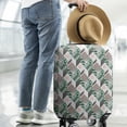 thumbnail image 2 of Green Pink Geometric Pattern Luggage Cover Fashion Suitcase Cover Baggage Covers Fit 25-28 Inch Luggage (Go Travel), 2 of 5