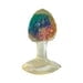 thumbnail image 1 of Cotton Candy Joy Gems Topaz Silicone Anal Plug, Clear, 1 of 3