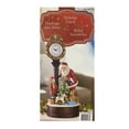 thumbnail image 3 of Santa Holiday Clock W/LED Christmas Tree Decoration 1 Count, 3 of 3