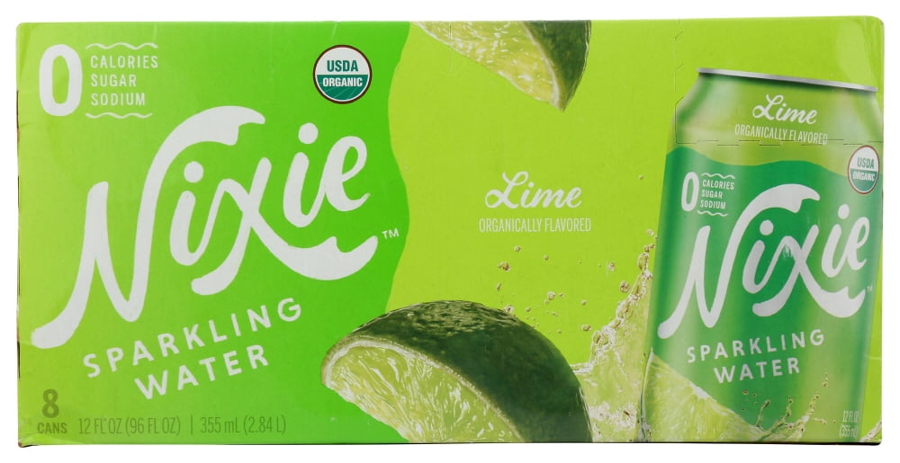 Nixie Sparkling Water Lime, 12 Fl Oz