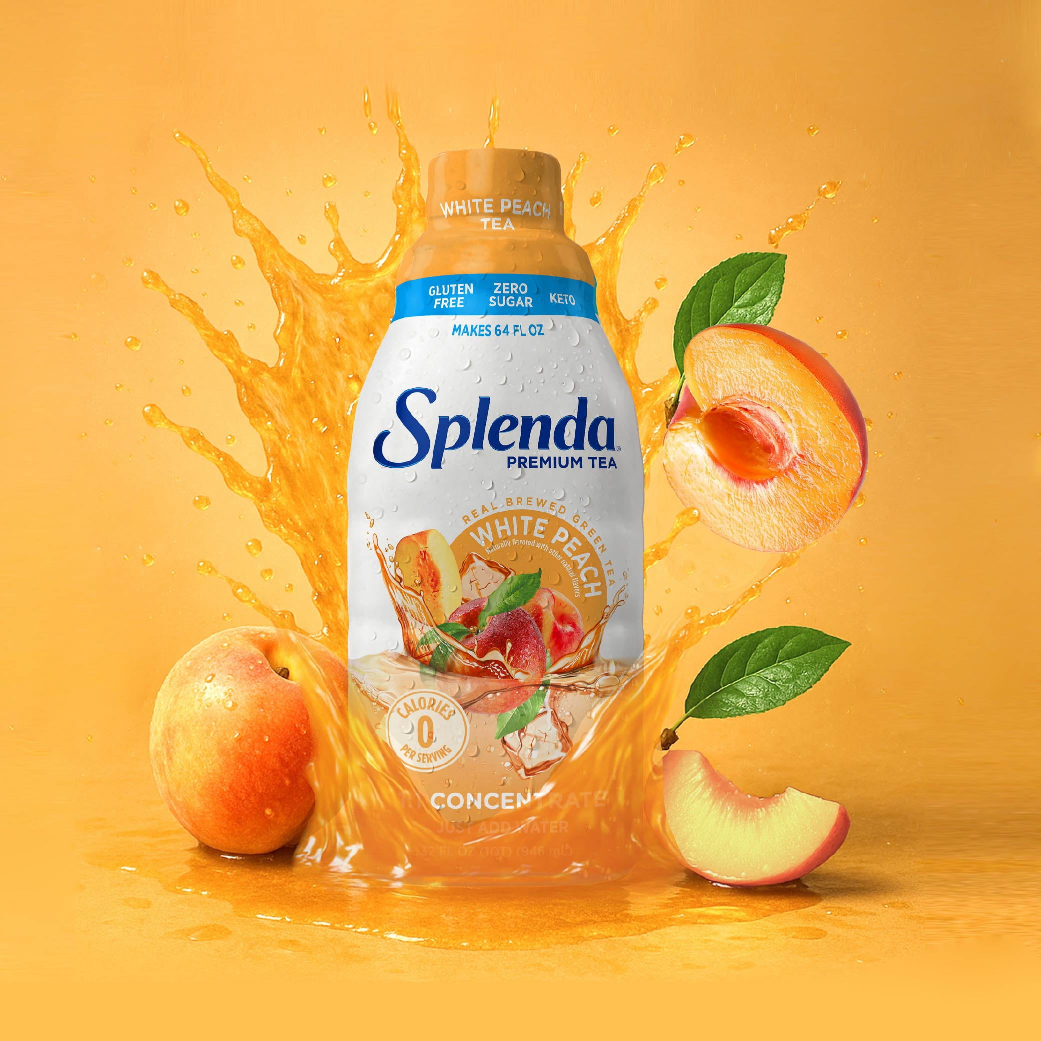 Splenda White Peach Tea Concentrate - 32oz