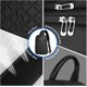 thumbnail image 4 of Bolsa Impermeable hk para Hombre con Puerto de Carga USB, Bolsillo para Tableta, Bolsa de Pecho Cruzada Antirrobo, 7L, 4 of 7