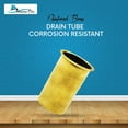 thumbnail image 2 of MARINE CITY Brass Drain Tube, Durable, Corrosion-Resistant, Lightweight & Stylish, 1 x 1-7/8 Inches, Perfect for Transoms, Boats,  Motors, Bait, and More Pack of 1, 2 of 7