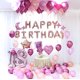 thumbnail image 1 of KALOR Happy Birthday Globos Globos de Oro Rosa Globo Banner de Papel de Aluminio Letras Ba Kalor KALOR, 1 of 2