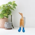 thumbnail image 5 of Vacemry Under $5 Resin Duck Figurine with Rain Boots, Colorful Garden Lawn Decor, Home Tabletop Ornament, Cute Animal Statue, Outdoor Indoor, Gift for Collectors, Whimsical Design, 5 of 9