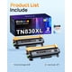 thumbnail image 4 of E-Z Ink Cartucho De Tóner Compatible Tn830 De Repuesto Para Cartuchos De Tóner Brother Tn830Xl Tn830 Tn 830 Con Impresora Brother Dcp-L2640Dw Hl-L2460Dw Hl-L2480Dw Hl-L2400D Hl-L2405W Mfc-L2820Dw (2 N, 4 of 7