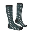 thumbnail image 4 of Lsque Turtle Chrysanthemum Printed Crew Socks Men's Women's LightWeight Thin Casual Calf Socks ,Knee High Socks,Cotton Socks, 4 of 9