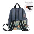 thumbnail image 5 of FORMRS School Backpack with Front Zippered Pocket 12" Student Travel Daypack, Blue Earth, 5 of 6