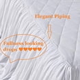 thumbnail image 3 of Queen's House Ruffle Skirt Bedspread French Country Bedspread White King Size 3 Piece Set, 3 of 6