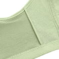 thumbnail image 4 of MEICHEN Women's Fashion Front Closure Anti Sagging Daisy Bras Cotton Wireless Underwear Womens No SHow Bralettes, 4 of 6