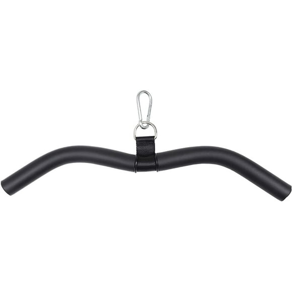 LAT Pull Down Bar Cable Machine Attachment for Gym Exercises Tricep Back Muscles