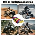 thumbnail image 5 of Uorisanigo ATV Seat Covers Waterproof Colombian Flag 4-Wheeler Seat Cover Protection, Universal Fit for Polaris Sportsman Polaris Scrambler Honda Rancher Soft Anti-Slip Breathable, 5 of 7