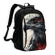 thumbnail image 1 of Easygdp Red Black Ink Style Bald Eagle Mochila para Laptop de Viaje con Puerto USB, Mochila para Laptop con Puerto de Carga USB para Mujeres y Hombres, 1 of 7