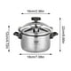 thumbnail image 2 of Kitchen Aid Olla A Presión De Acero Inoxidable 304, Olla A Presión A Prueba De Explosiones Engrosada para El Hogar De 6 L, Guisado De Tres Niveles Y Utensilios De Cocina Que Ahorran Energía, 2 of 5