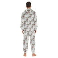 thumbnail image 7 of joogoo Christmas Deer Snowflakes Unisex Adults Onesies Pajamas Jumpsuits L, 7 of 7