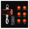 thumbnail image 3 of 1500kg/1000kg/500kg Digital Crane Scale With 65ft Remote Control Heavy Duty Hanging Scale LED Industrial Hook Weighing Scales ,Reliability, 3 of 6