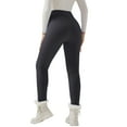 thumbnail image 5 of TEMOFON Women Winter Warm Thick Leggings Fleece Lined Stretchy Soft Thermal Sherpa Pants High Waist Tights, 5 of 9