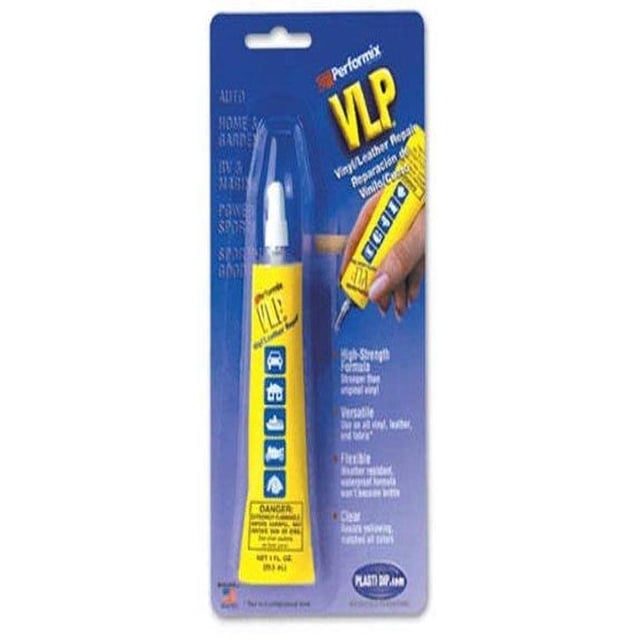 Plasti Dip VLP Adhesivo Sellador Transparente para Reparación de Vinilo 30ml