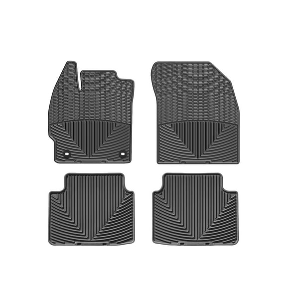 WeatherTech All-Weather Floor Mats compatible with 2012-2017 Toyota Prius V - 1st & 2nd Row, Black