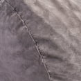 thumbnail image 6 of GDF Studio Suede 4 ft. Fabric Bean Bag Chair, Charcoal, 6 of 10