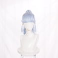 thumbnail image 3 of Peluca de cosplay Genshin Impact Kamisato Ayaka para Halloween, 3 of 4