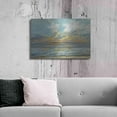 thumbnail image 6 of Luxe Metal Art 'Rhythmic Sunset Waves' by Silvia Vassileva, Metal Wall Art, 36" x 24", 6 of 9
