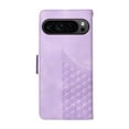 thumbnail image 3 of for Google Pixel 9 Pro XL 6.8" Pattern Wallet Case, Magnetic Closure PU Leather Wallet Flip Case with Card Holder Kickstand Purse Phone Cover with Wrist Strap for Google Pixel 9 Pro XL, Purple, 3 of 10