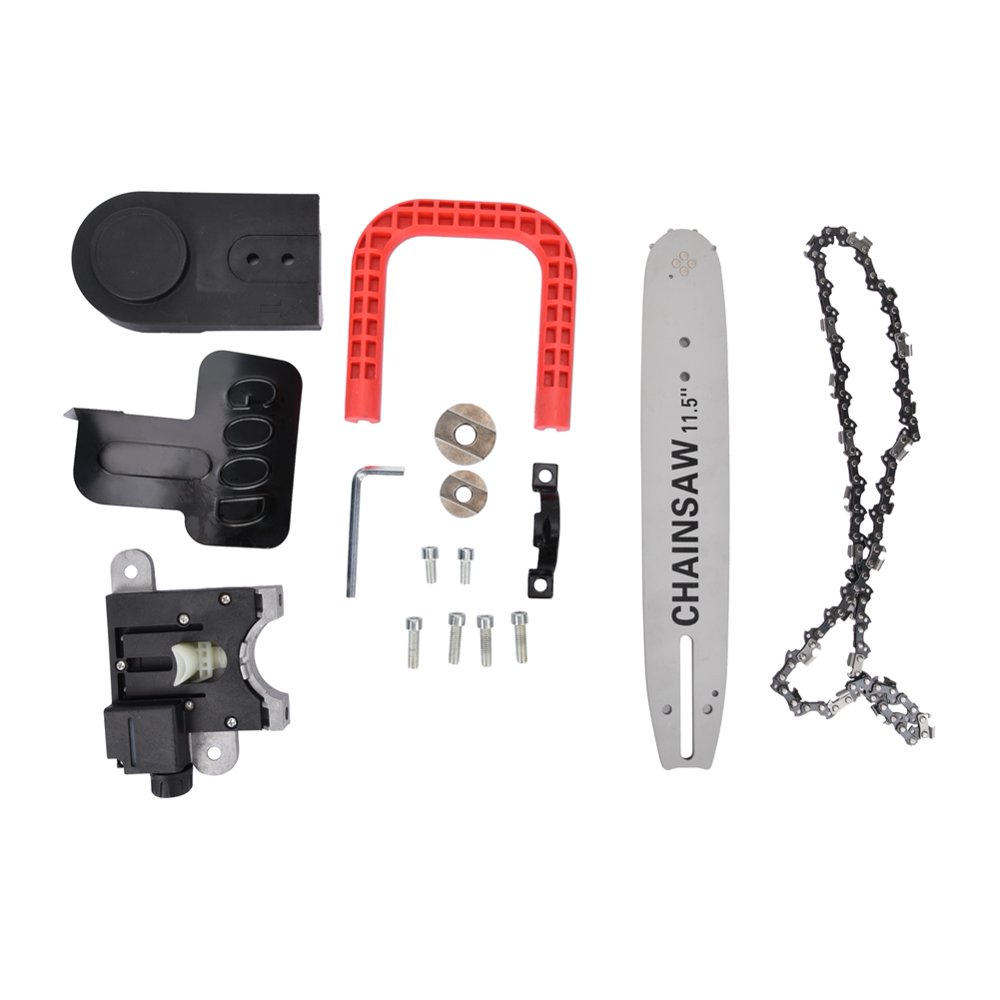 Tebru Grinder Chainsaw Bracket, Angle Grinder to Electric Chain Saw