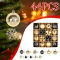 thumbnail image 6 of NWOKYZGH 44pcs Christmas Ball Ornaments, Christmas Ball Ornaments Set for Christmas, Holiday, Wreath & Party Decorations, with Hanging Loop, 6 of 6