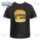 thumbnail image 1 of Camisetas con gráficos de hamburguesa ropa para hombre novedad en camisetas y camisetas Camiseta estampada de algodón para mujer ropa Y2K camiseta divertida bonita, 1 of 7