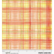 P  B Textiles Harvest Minis Plaid Multicolor Thanksgiving Price per Yard