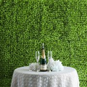 MO Distributing 9.99 Each/Set of 4 Artificial Grass Wall Panels Boxwood Hedge Grass Panels, Grass Decor, Wall Decor, Wedding Hotel Office Decor (4 Panels)