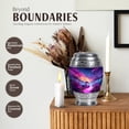 thumbnail image 3 of JAGASY Snake Urn for Human Ashes Adult Male & Female - Small Purple Urns for Family - Mountain Funeral Gifts for Loss of a Loved One - Purple Cloud Keepsake Urn for Grandparents - 3 Inch, 3 of 7