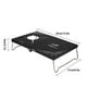 thumbnail image 4 of Outdoor Folding Stove Table Barbecue Table Backpacking Table Collapsible Camping Table, 4 of 5