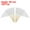 White, variant on 100 Pcs Flag Toothpicks Cake Toppers Cheese Markers Party Decor Colored Yellow