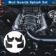 thumbnail image 2 of Guardabarros de barro únicos para Renault Duster 2010-2015, guardabarros delanteros y traseros, 1 conjunto, 2 of 6