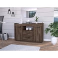 thumbnail image 2 of TUHOME Buffet Lyon - Noyer Foncé en Bois d'Ingénierie - pour Cuisine, 2 of 7