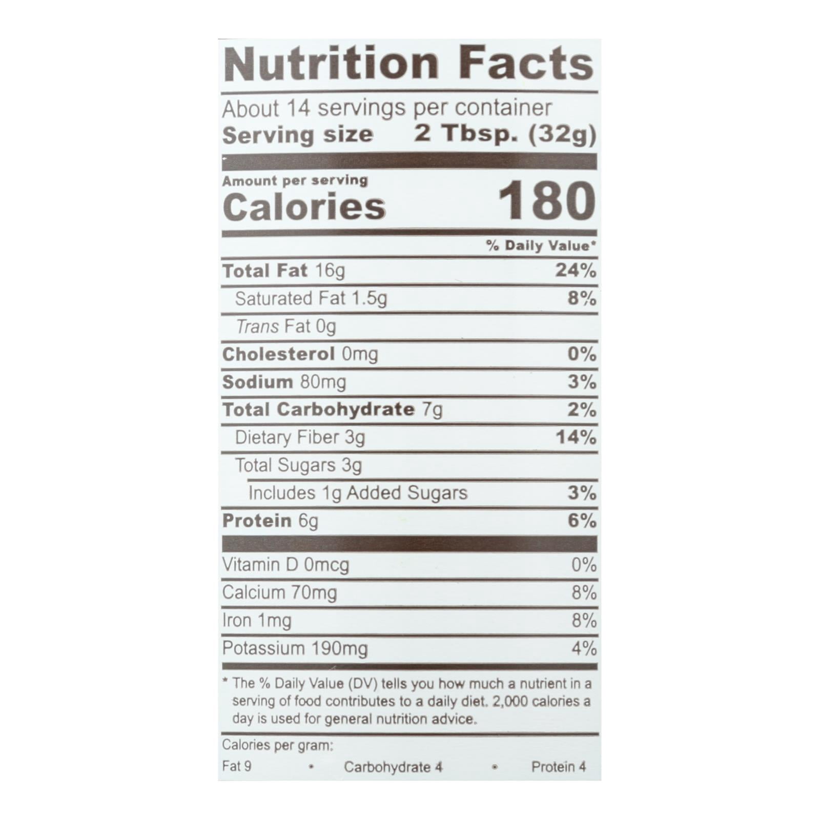 Barney Butter Crunchy Almond Butter, 16 Ounce -- 6 per case.