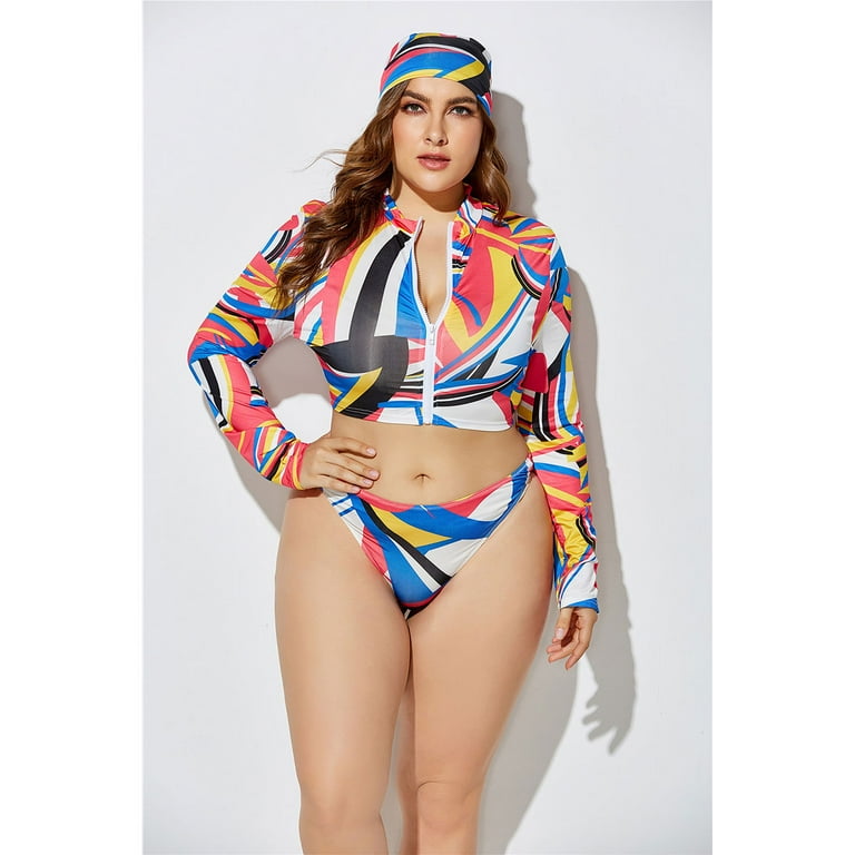 Bikini with zipper front store