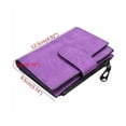 thumbnail image 2 of Dewadbow Women Coin Purse Clutch Bag Leather Short Mini Wallet Card Holders, 2 of 6