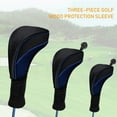 thumbnail image 5 of WBQ Golf Club Head Covers for Fairway Woods Driver, 3 Pieces, 5 of 9
