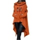 thumbnail image 2 of ICHUANYI Clearance Women Plus Size Casual Long Sleeve Loose Printed Medium And Long Tops Hooded Sweatshirts Women Blouse ICHUANYI "ICHUANYI", 2 of 5