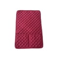 thumbnail image 2 of Sofa Armrest Cover, Checkered Pattern, Storage Pockets, Recliner Protector, for Living Room Furniture, Red, 2 of 9