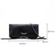 thumbnail image 5 of Bolso de ala español de gran capacidad con cadena de metal a prueba de polvo, bolso de hombro para mujer, bolso cruzado, europeo y americano, moderno y versátil, 5 of 5