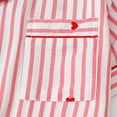 thumbnail image 5 of Women Valentines Pajamas 2 Piece Heart Print Long Sleeve Button Down Soft Sleepwear Red M, 5 of 9