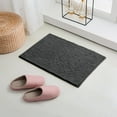 Subrtex Luxury Chenille Bathroom Rug Extra Soft and Absorbent Shaggy ...