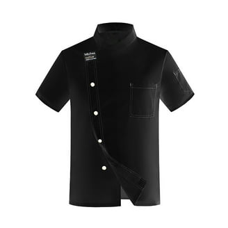 Chef Code Tailored Slim Fit Executive Unisex Chef Coat, White, 5XL