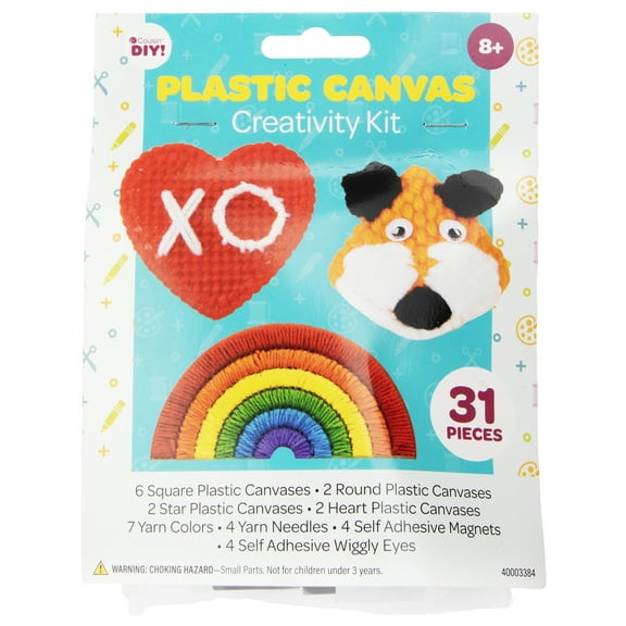 CousinDIY Plastic Canvas Creativity Kit