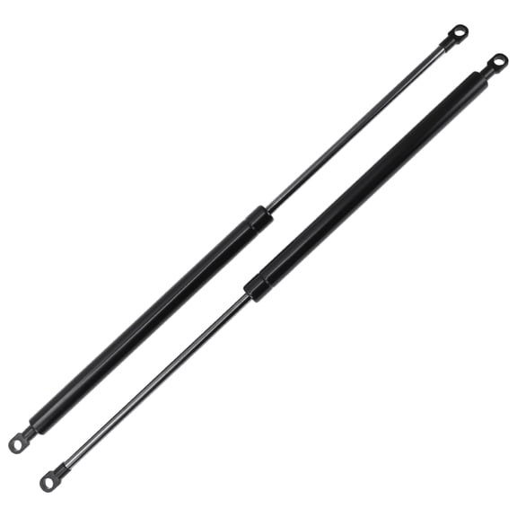 Unique Bargains 500mm Gas Struts 500N Gas Springs Black Carbon Steel 2 Pcs RV Car Toolbox Lid Storage Box Cover Cabinet Door Cover