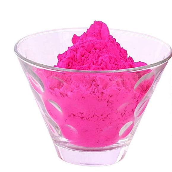 Organic Herbal Holi Gulal Powder - Pack Of 1, 2000gm, Pink Color | Non Toxic, Skin Safe Herbal Gulal Natural Corn Starch Powder - Easy To Clean & Wash